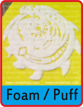 foam atau puff
