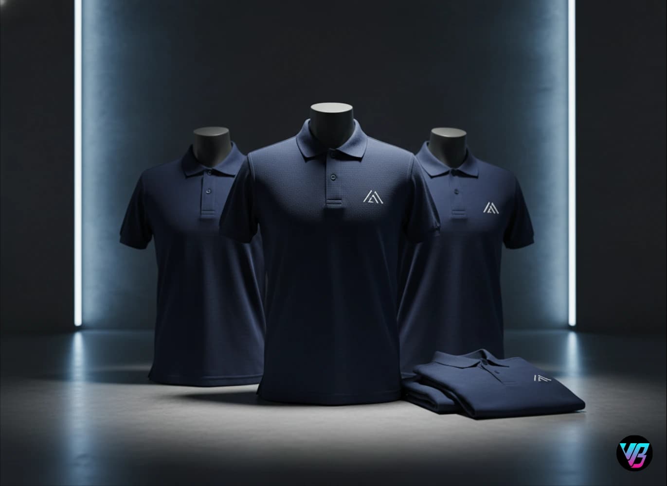 500 Pcs Polo Shirt Seragam Pabrik